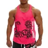 Canotte da uomo Canotte da uomo Bodybuilding Palestre Allenamento Fitness Camicia senza maniche in cotone Abbigliamento da corsa Stringer Canotta Gilet casual estivo maschile 230414