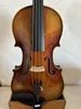 4/4 Violin Solid flamed maple back old spruce top hand carved the STATUE K3055