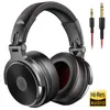 Cell Phone Earphones Oneodio Wired Professional Studio Pro 50 DJ Headphones With Microphone Over Ear HiFi Monitor Music Headset Earphone For Phone PC 230414