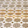テーブルクロスヨーロッパスタイルポリエステルテーブルクロステーブルクロス長方形ゴールドキッチンラウンドカバープラスチック油抵抗性の家の装飾