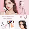 Eyelash Curler Pink Electric Charging Model Fast Heat Portable Shaping and Lasting Curling Clip 231115