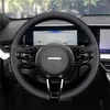 Steering Wheel Covers Cover Customization DIY Hand Sewn Leather Car For Haval Handle Set Special Interior