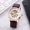 Orologio casual da uomo con movimento meccanico automaticoOmeg orologio di design di lusso mega orologio meccanico automatico Haima Hollow Three Needle perfettamente funzionante