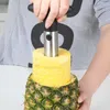 Mes Staal Snijmachine Cutter Accessoires Gereedschap Roestvrij Ananasschiller Fruit Keuken Koken Gadgets Swogd