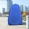 Tents and Shelters Winter Fishing UV Spectator Pop Up Tent Sing 1 Person Automatic Watching Game Awning Rain Proof Shelter Camping Outdoor Car Q231115