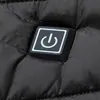 Men's Vests 9 Places Heated Vest Men Women Usb Heated Jacket Thermal Clothing Hunting Sports Hiking Men's Heating Vest S-4XL Heating Clothes 231115