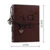 Other Camera Products Po Album Vintage Leather Scrapbook Wedding Guest DIY Memories Book Refillable Black Pages Birthday Gift Anniversary Present 231114