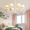 Lampes suspendues salon moderne en cours d'exécution poney lustre E14 110 v 220 v cadeau pour enfants chambre 2023 lumière LED