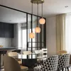 Pendant Lamps Geometric Light Chandelier Spider Hanging Lamp Shade Modern Mini Bar Round Dining Room Luxury Designer