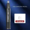 Clippers Trimmer Black Blue and White Nose Hair Trimmer Metal Shaver Electric Shaver Hair Removal Products Trim Nose Hår unisex 231114