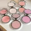 Blush Flower Knows Swan Ballet Velvet präglad Blush Matte Makeup Pressed Blusher Powder Pallet Women Gift Set 231114