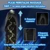 Anal Toys Tryckvibrator med tjock penisring teleskopisk prostata massager dildo plug Sex gay leksak för män 231114