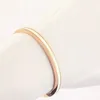 Brand B C-shaped Men's and Women's Fashion Open Gold High Edition Couple Designer Bracelet Jewelry