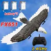 Aircraft Modle RC Plane Wingspan Eagle Bionic Fighter Radio Control Remote Hobby Glider Airplane Foam Boys Toys for Children 231114