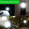 Camping Lantern LED Solar Horse Lantern Multifunktionell laddningsbar bärbar och bekväm USB -belysning utomhus camping Emergency Courtyard Q231116