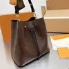 5A Neonoe Bucket Bags Designer Handbag Luxury Clutch Wallet Purses Crossbody Designers Bag Brown Flower Woman Handbags Shoulder Bags M44020 Dhgate Bags