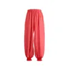 Scene Wear Latin Dance Chiffon ben Loose Pants Lady Ballroom Bloomers byxor Cha Salsa Rumba Modern Wide Yoga