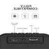 Freeshipping t5 bluetooth hoparlör kablosuz sütun açık portatif hoparlörler bas stereo ses kutusu mini fm radyo tf kartı bwjnu