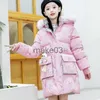 Abrigo de plumón -30 grados 2023 Invierno Espesar Cálido Chaqueta de plumón Ropa para niñas Ropa para niños Parka Con capucha Niños Adolescentes Ropa exterior Abrigos de nieve J231115