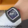 Richardmiler Relógios Automático Masculino Relógio Tourbillon Richardmlier RM055 Japão Edição Limitada Fibra de Carbono Masculino Moda Lazer Negócios Máquinas Esportivas W HB0H