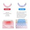 Ansiktsanordningar Lyftanordning LED PON THERAPY SLAMNING vibration Massager Double Chin V Face Shaped Cheek Belt Machine Skin Care Tool 231114