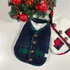 Hondenkleding Winterkleding Vest Huisdierjas Kat Jas Chihuahua Franse Bulldog Vest Kerstkleding Puppykostuum 231114