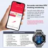 Newst Lige Blodtryck Intelligent ECG ECG Blod Syre Health Monitoring Men's Watch Bluetooth Call