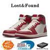 OG Jumpman 1 Basketballschuhe Männer Frauen Klassisches Lackleder Hohe Sport Jumpman 1s Basket Sneakers Reverse Mocha Palomino Low Plate-Forme Kausaler Designerschuh