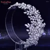 Copricapo Youlapan Squisito strass Pettine per capelli da sposa Accessori da sposa Banchetto Gioielli Perla Copricapo da damigella d'onore HP434