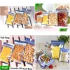 Packing Bags Wholesale 7.7X10Cm Translucent Reclosable Smell Proof Packaging Mylar Bag Aluminum Foil Zip Food Snacks Showcase Heat Sea Dhnfg