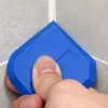 Nuovo 4 pz Silicone Vetro Cemento Raschietto Sigillante Rimozione Stuccatura Strumento di Finitura Casa Calafataggio Strumenti di Pulizia Della Casa A Mano Spatola Strumento