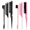 Hair Brushes Comb Set Styling Special Pointy Tail Beating Double Headed Brush Eyebrow Long Barber Makeup Updo Children Salon Tools 231115