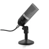 Microphone à condensateur USB Freeshipping pour ordinateur d'enregistrement professionnel MIC pour jeu de réunion Youtube Skype enseignement en ligne 670-1 Aoqcu