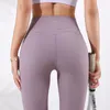 LL Kadın Yoga Hizala Tayt Itme Spor Yumuşak Yüksek Bel Dikişsiz Kalça Kaldırma Elastik Legging Rahat koşu pantolonları CK1246