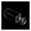 ガラスシェル融解統合50 120mmカスタマイズ可能な実験室容器と石英フランジ