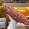 Evening Bags Women Red/gold/silver Ladies Handbag Bridal Wedding Party Clutch Purse Female Crystal Wallet Birthday Gift Bag Lady