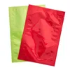 8x12cm 100pcs heat seal mylar Bags open up colorful packing bags vacuum package bag moisture tea storage pouches Srdtk