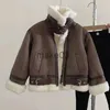 Jacken Neue Jungen Jacken Wildleder Kinder Mäntel Mode Kinder Oberbekleidung Winter Herbst 2023-A078 J231115