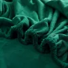 Ensembles de draps Style nordique Simple couleur unie flanelle drap housse hiver Super doux velours matelas couverture drap de lit avec bande élastique 231115