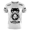 Herr t-shirts herrar t-shirt utomhus fitness kropp bygga sport topp kvinnors casual o-hals kort ärm snabba torra tees boxing träning spårar 230414