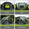 Tält och skydd dig 1-4 person utomhus camping tält fiske tält automatisk snabböppning strandfest camping utrustning ultralight tält q231117