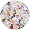 50Pcs-Pack Cartoon Lolita Stickers Waterproof Vinyl Stickers for Luggage Water Bottle Laptop Car Planner Scrapbooking Phone Mac Door Wall Decals