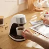 Macchina per macchine da caffè Macchina da caffè portatile completamente automatica per uso domestico, mini tazza da caffè in stile americano, tipo a goccia, tazza in ceramica gratuita