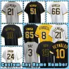 21 Roberto Clemente 8 Willie Stargell Baseball Jerseys Mesh 10 Bryan Reynolds Endy Rodriguez Ji Hwan Bae Johan Oviedo Jack Suwinski Pirates David Bednar Wil Crowe