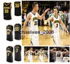 Mich28 NCAA College Iowa Hawkeyes Basketball Jersey 0 Michael Baer 1 Joe Toussaint 10 Joe Wieskamp 13 Austin Ash Custom Stitched