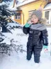 Daunenmantel Winter Kinder einteilige Daunenjacke Jungen wasserdichte verdickte Daunenjacke Mädchen waschfreie warme Jacke 2-6 Jahre alt J231115