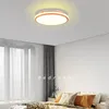 Ceiling Lights Nordic LED Wooden For Living Room Bedroom Lamp Wood Fixture Modern Acrylic Lampshade Home Decoration