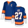 New York''Islanders''2022 Reverse Retro Hockey Maglie 13 Mathew Barzal 27 Anders Lee 22 Mike Bossy Camicie blu cucite alternative da uomo S-XXXL