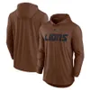 Detroit''Lions''Men donna gioventù Felpa con cappuccio Salute To Service Club Pullover T-shirt Felpe calcio - Marrone