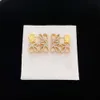 Luxusmarke Ohrringe Jewlery Designer für Frauen Perle Ohrring Hochzeitsfeier Ohrringe Valentinstag Geschenk